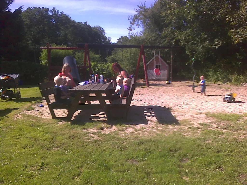 Hjemstavnsgardens Camping & Cottages Glamsbjerg Buitenkant foto