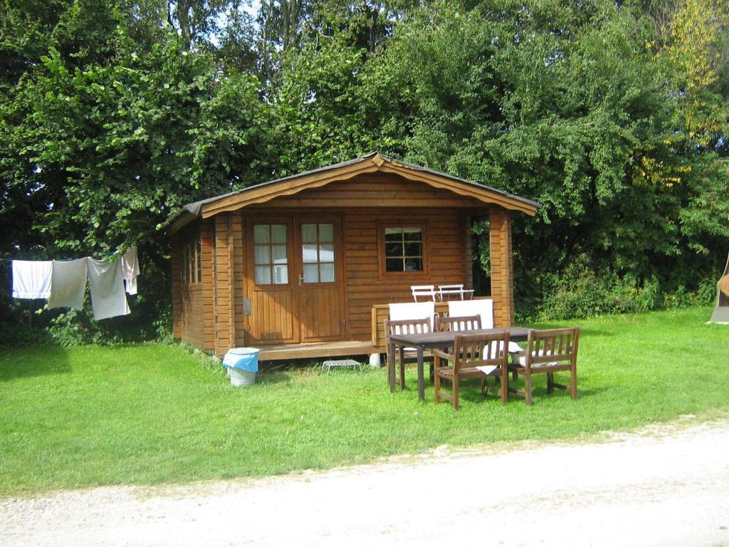 Hjemstavnsgardens Camping & Cottages Glamsbjerg Buitenkant foto