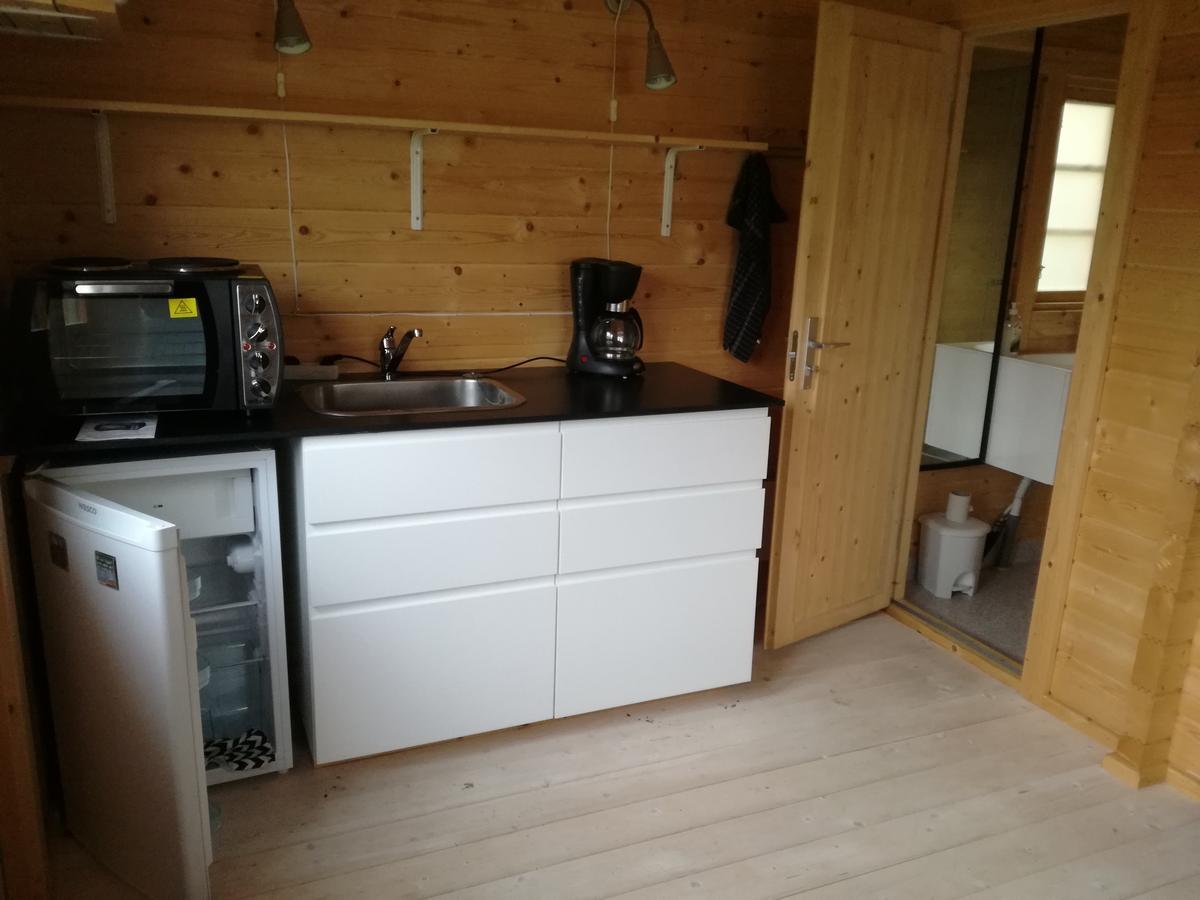 Hjemstavnsgardens Camping & Cottages Glamsbjerg Buitenkant foto
